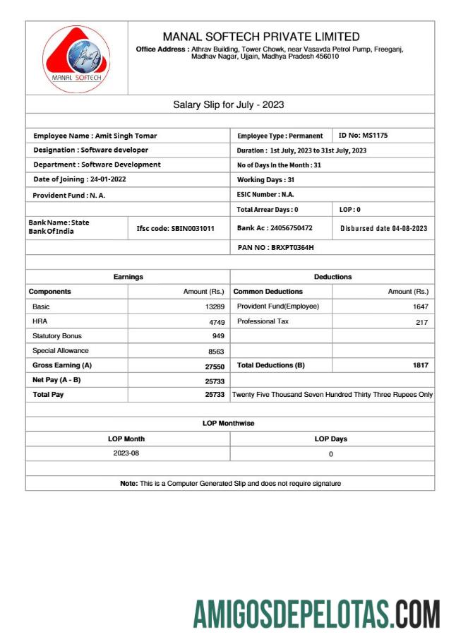 Imprimível Modelo de comprovante de salário Manal Softech em formatos Word e PDF.pdf, 1